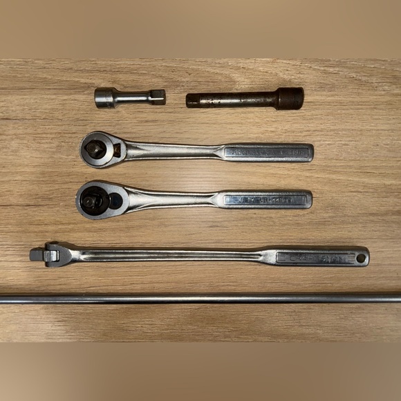 CRAFTSMAN Assorted Rackets/Extensions/Breaker bar tool set bundle. - Picture 5 of 7